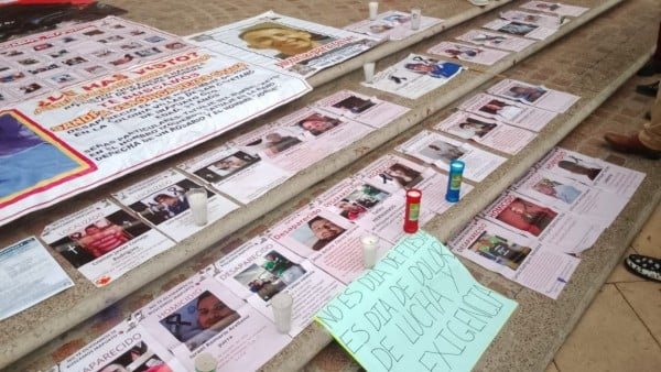 Madres buscadoras protestan en Irapuato por justicia en el Día de las Madres